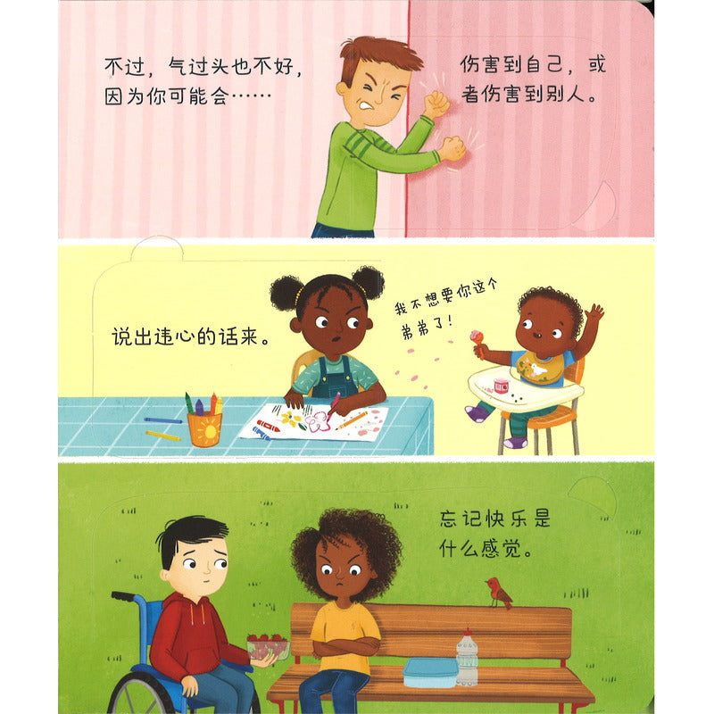 我的情绪问答书·不可以生气吗?
Lift-the-flap Very First Questions and Answers: Why do I (sometimes) Feel Angry?