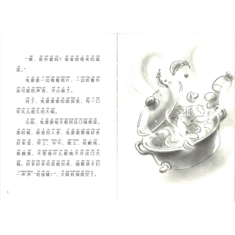 兔婆婆的餐厅(拼音) 9787544889186 | Singapore Chinese Bookstore | Maha Yu Yi Pte Ltd