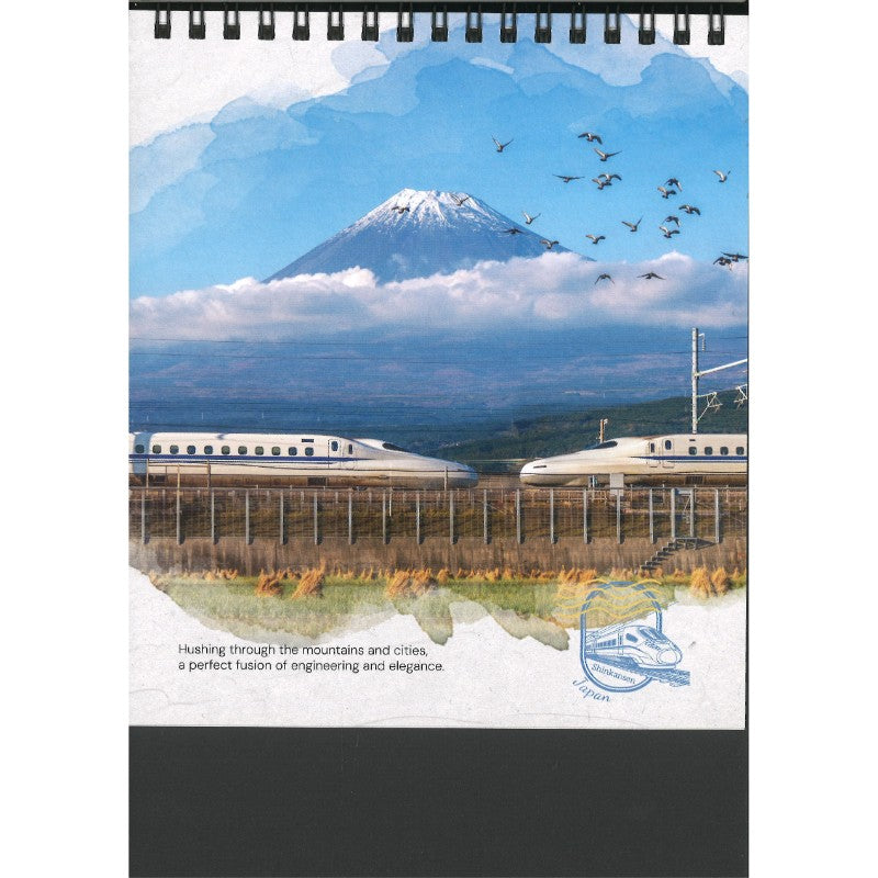 Desk Calendar - Let's Go Somewhere (13 Sheets) CDK6804 | Singapore Chinese Bookstore | Maha Yu Yi 友谊书斋