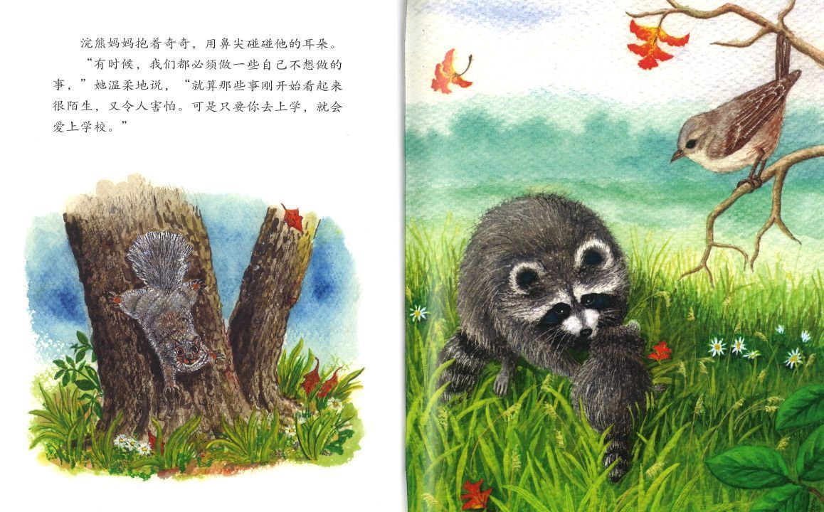 9787533258030 魔法亲亲 The Kissing Hand | Singapore Chinese Books