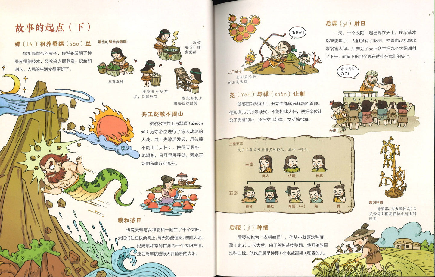 我们的历史 幼儿趣味中国历史绘本(全10册) 9787570801718SET | Singapore Chinese Books | Maha Yu Yi Pte Ltd