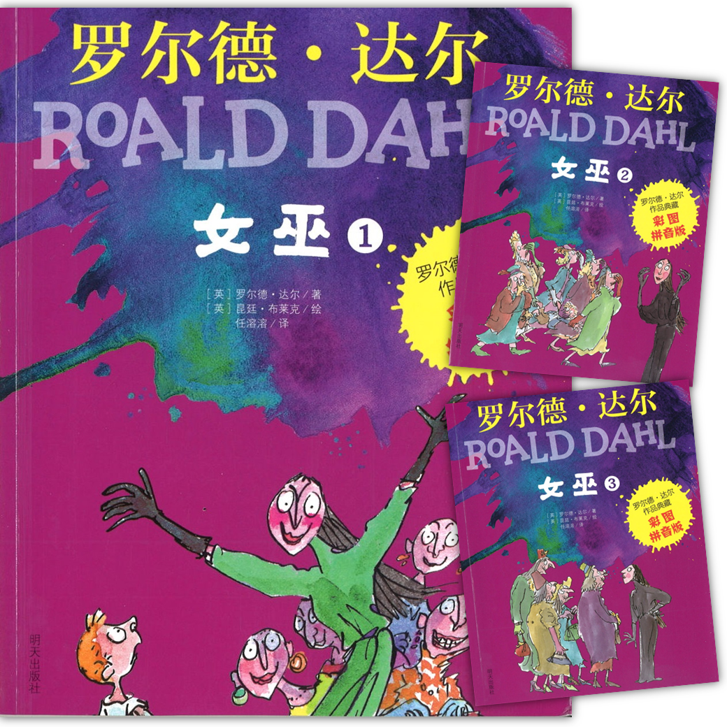 女巫》The Witches 作者: （英）罗尔德.达尔Dahl, Roald | Singapore Chinese Bookstore |  Maha Yu Yi Pte Ltd