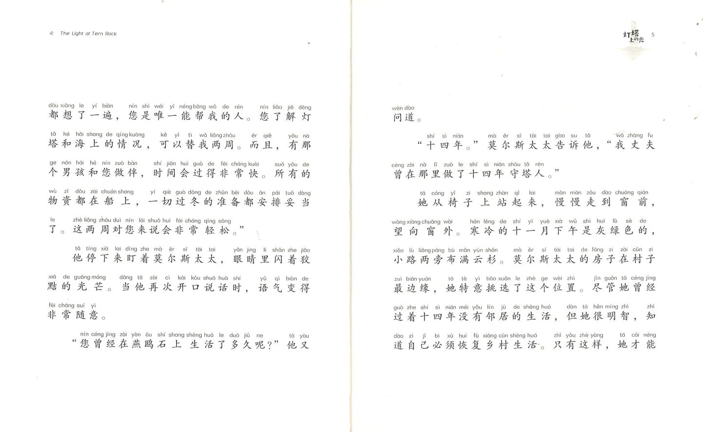 灯塔上的光(拼音) The Light at Tern Rock 9787571504755 | Singapore Chinese Books | Maha Yu Yi Pte Ltd