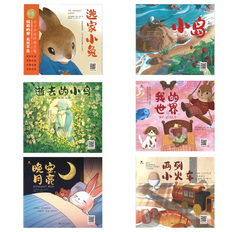 逃家小兔系列绘本（全6册）（拼音）  9787221188625 | Singapore Chinese Bookstore | Maha Yu Yi Pte Ltd