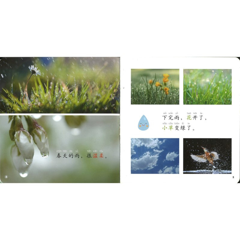 七色龙汉语分级阅读.第二级.自然 （全5册）（拼音） Rainbow Dragon Graded Chinese Readers Level 2: Nature 9787521323252 | Singapore Chinese Bookstore | Maha Yu Yi Pte Ltd