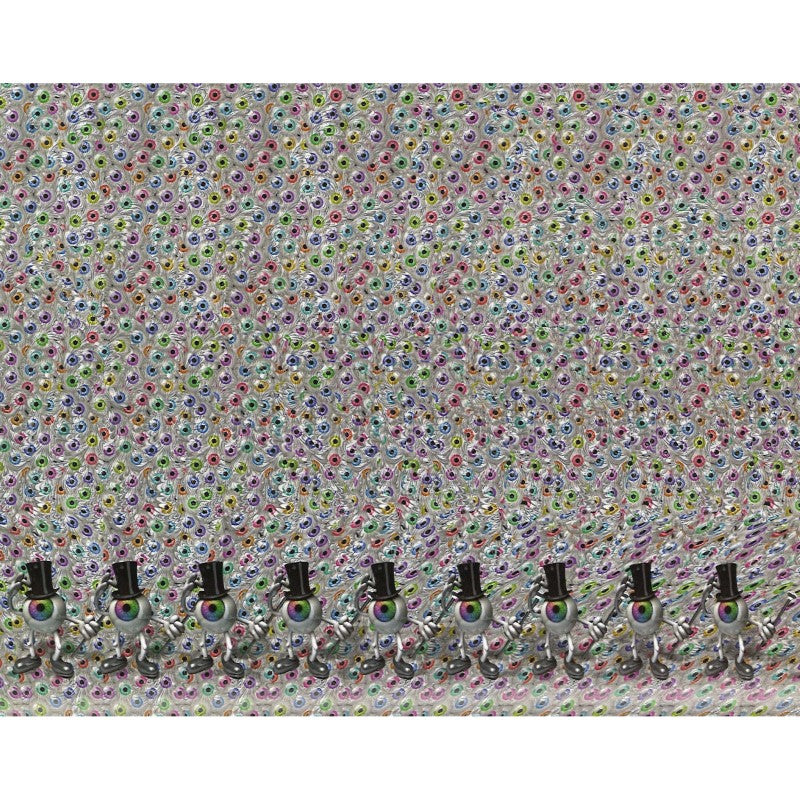 神奇的眼睛体操3D训练：改善视力的3D视觉游戏书》Startling