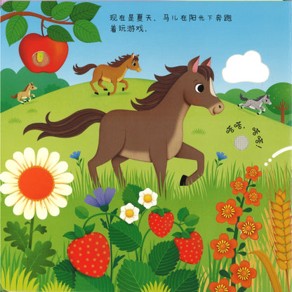 春夏秋冬谁在叫 Usborne Sound Books Seasons Sounds 9787544888691 | Singapore Chinese Bookstore | Maha Yu Yi Pte Ltd