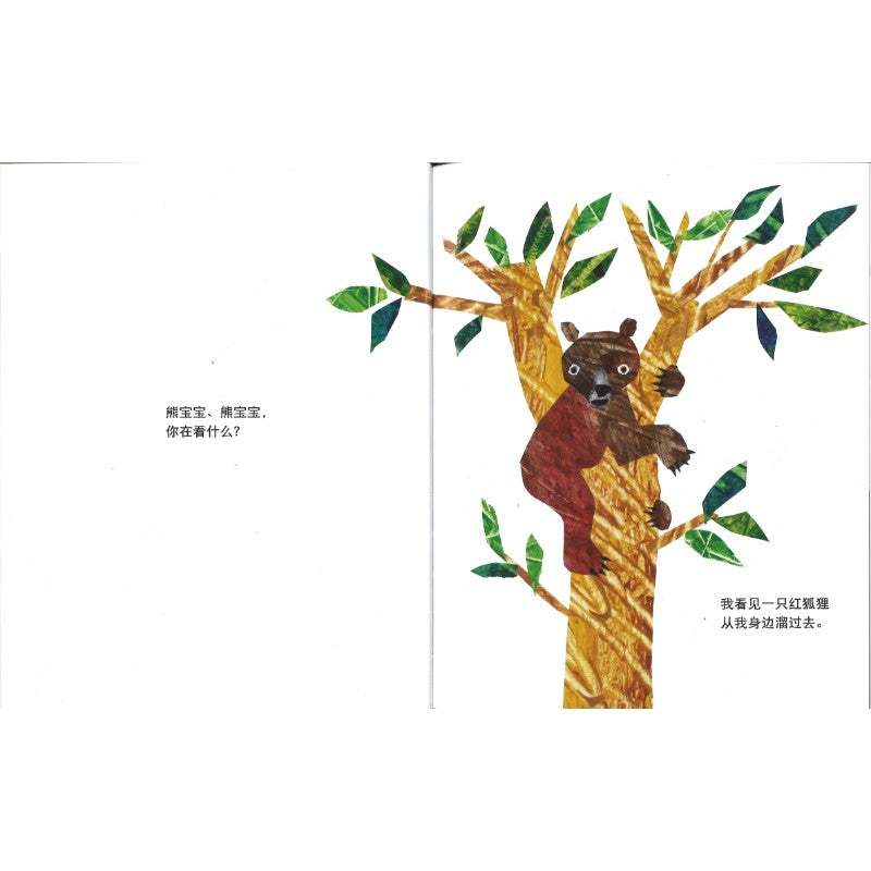 熊宝宝、熊宝宝，你在看什么？ Baby Bear, Baby Bear, What Do You See? 9787570825066 | Singapore Chinese Bookstore | Maha Yu Yi Pte Ltd