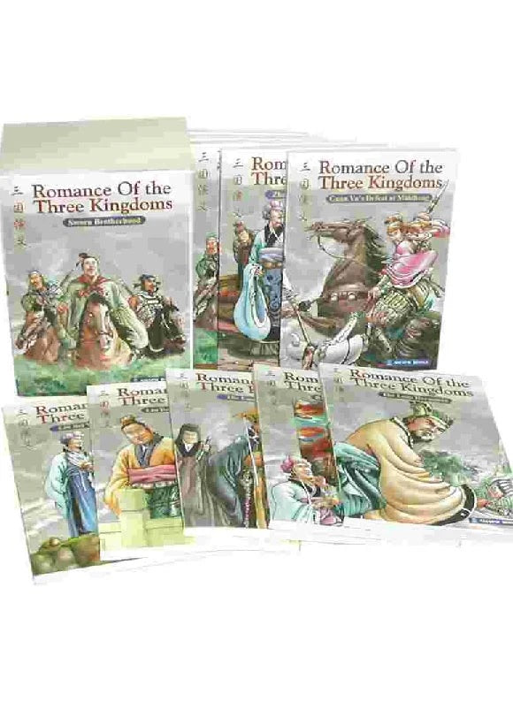 Romance of the 3 Kingdoms (1 set of 10 volumes) 9789812295002SET | Singapore Chinese Bookstore | Maha Yu Yi Pte Ltd