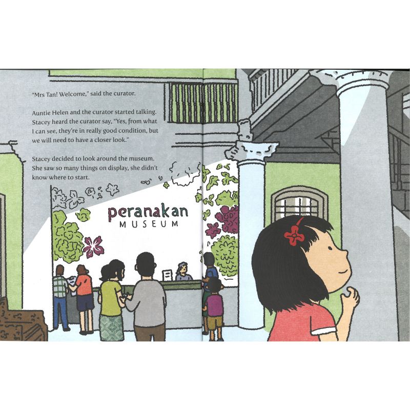 Stacey Goes to the Peranakan Museum 9789814597807 | Singapore Chinese Bookstore | Maha Yu Yi Pte Ltd