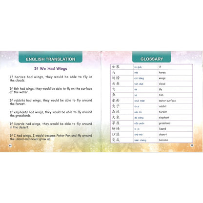 如果有翅膀（拼音） Level 1 If We Had Wings 9789815291179 | Singapore Chinese Bookstore | Maha Yu Yi Pte Ltd