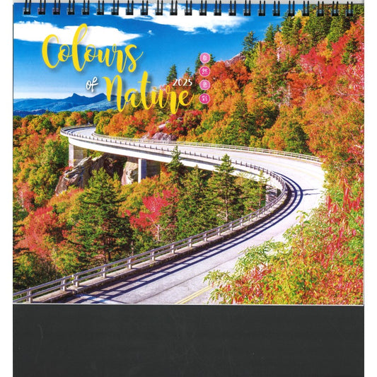 Desk Calendar 7302 - Colours of Nature (7 Sheets)