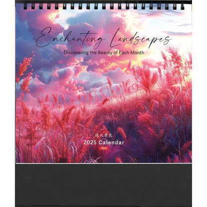 Desk Calendar 7805 - Enchanting Landscapes (7 Sheets)