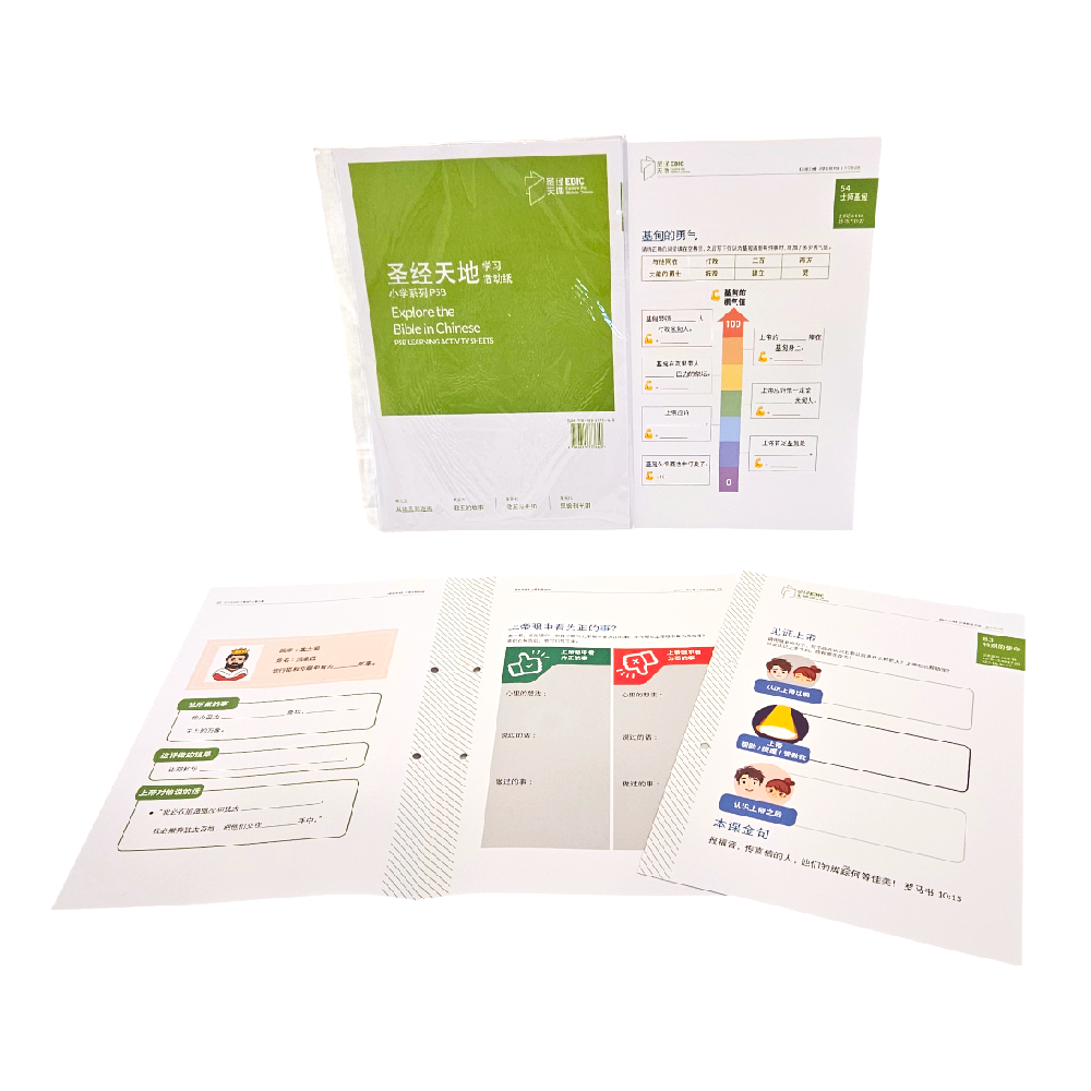 圣经天地小学系列P5A学习活动纸  P5A Learning Activity Sheets  9789819407965 | Singapore Chinese Bookstore | Maha Yu Yi Pte Ltd