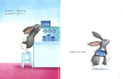 赶走黑夜的小兔子 The Rabbit, the Dark and the Biscuit Tin 9787201161143 | Singapore Chinese Books | Maha Yu Yi Pte Ltd