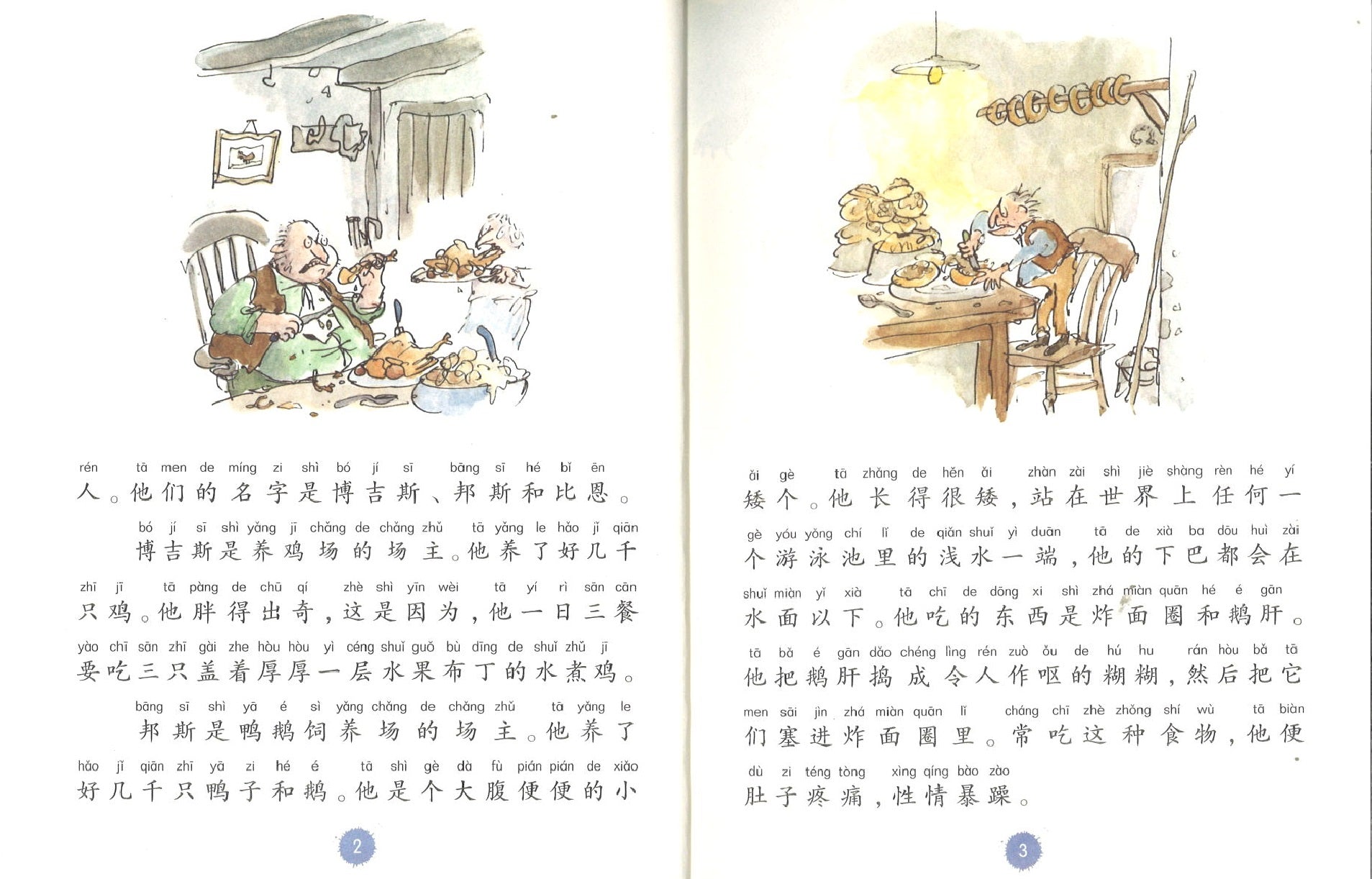 了不起的狐狸爸爸（拼音） Fantastic Mr Fox 9787533299224 | Singapore Chinese Books | Maha Yu Yi Pte Ltd