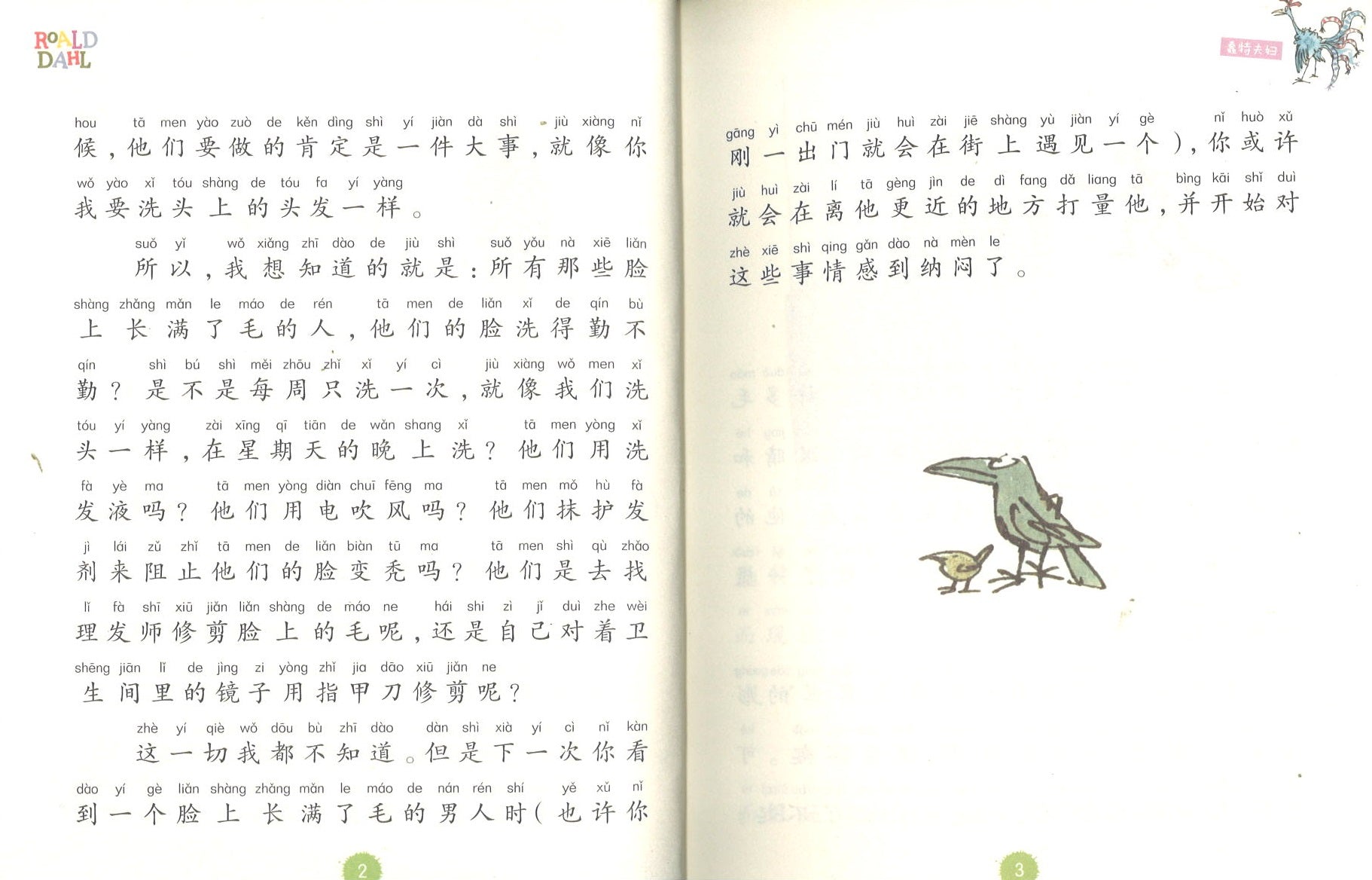 蠢特夫妇（拼音） The Twits 9787533299262 | Singapore Chinese Books | Maha Yu Yi Pte Ltd