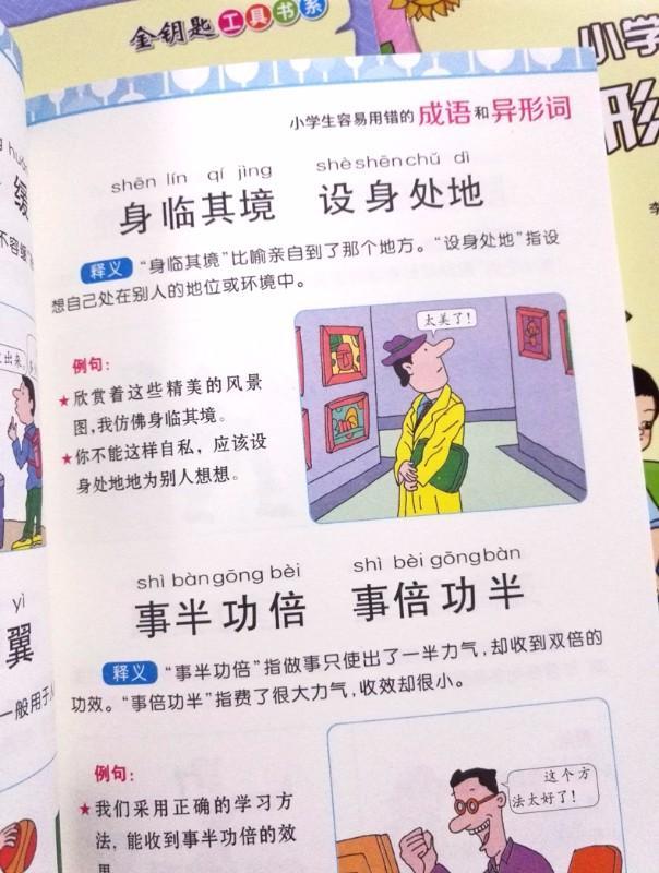 9787539791722 小学生容易用错的成语和异形词 | Singapore Chinese Books