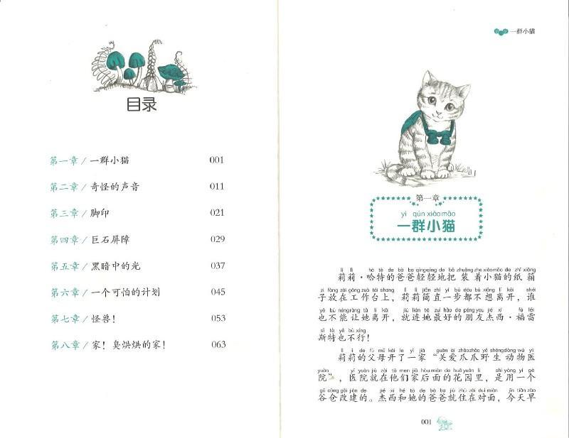 9787545517811 神奇的动物朋友.4 斑纹爪贝拉遇麻烦  (拼音) Bella Tabbypaw in Trouble | Singapore Chinese Books