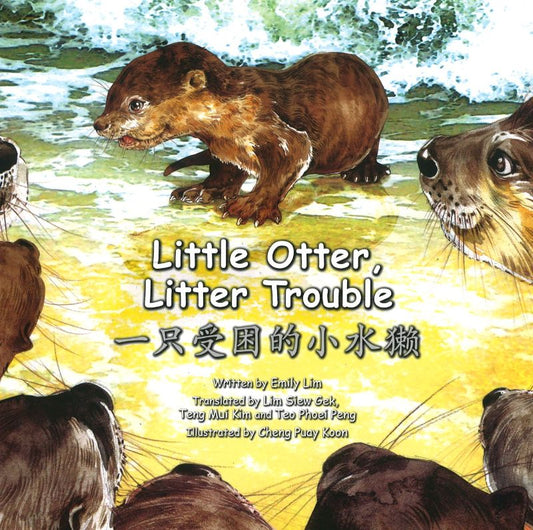 9789811163746 一只受困的小水獭 Little Otter, Litter Trouble (BIG book) | Singapore Chinese Books