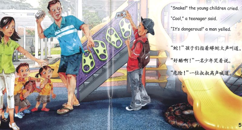 9789811424472 游乐场来了一位“客人” Python In The Playground (BIG book) | Singapore Chinese Books