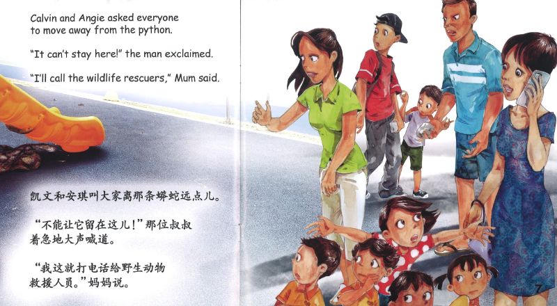 9789811424472 游乐场来了一位“客人” Python In The Playground (BIG book) | Singapore Chinese Books