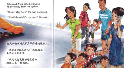9789811424472 游乐场来了一位“客人” Python In The Playground (BIG book) | Singapore Chinese Books