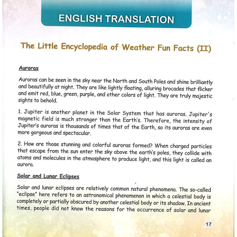 奇趣天气小百科（二） The Little Encyclopedia of Weather Fun Facts (II) 9789815097788 | Singapore Chinese Bookstore | Maha Yu Yi Pte Ltd