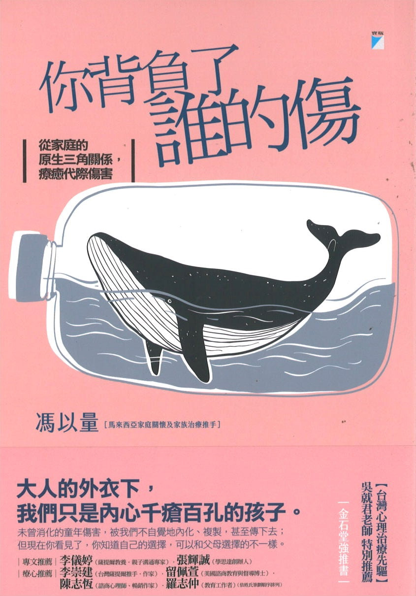 你背负了谁的伤：从家庭的原生三角关系，疗愈代际伤害  9789864062881 | Singapore Chinese Books | Maha Yu Yi Pte Ltd